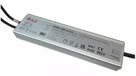240W maitinimo šaltinis GEMC, 24V, IP67, DALI/PUSH