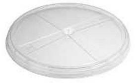 Multi Plastikinis dangtis K5321-1 Ø330x22,7 mm, skaidrus APET modelis Ø321 picos/tapaso padėklams, 120 vnt. dėžėje
