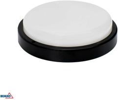 Lubinis šviestuvas Bemko 18W LED plafonas KANLO, juodas, 4000K, IP54, 120°, su judesio davikliu