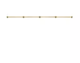 10,5W LED pakabinamas šviestuvas ART MODULAR 5, šlifuoto aukso sp., 3000K, 160cm, DALI