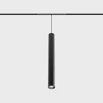 6,3W LED pakabinamas šviestuvas TUB S P 300 į magnetinę sistemą MICRO_LINE, juodas, 3000K, 36°