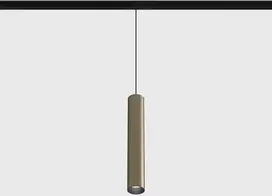 7W LED pakabinamas šviestuvas TUB S P į magnetinę sistemą IN_LINE, bronzos sp., 3000K, 48V, 50°, 2G