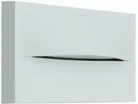 Sieninis šviestuvas 4W LED sieninis lauko šviestuvas laiptų apšvietimui, baltas, 3000K, IP65, E454