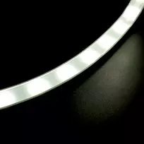 26W/m LED juosta - šviečiantis kabelis, matinis, 24LEDs/m, 24V, 3000K, IP67, 24x18mm, 5m ritė, LS78