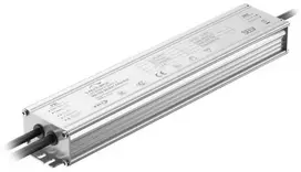 150W LED maitinimo šaltinis, baltas, 24V, 0-6250mA, IP67, PUSH/DALI, AC-MS-150
