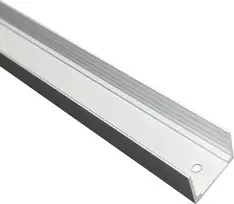Paviršinis LED profilis, skirtas šviečiančio kabelio montavimui, aliuminio sp., 1m, ALMLS78