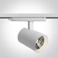 40W LED akcentinis šviestuvas į 3 fazių bėgelius, baltas, 3000/3500/4000K, dimeriuojamas, 65670CTT/W/V