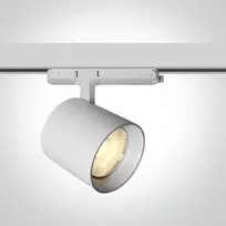 26/30/35W LED akcentinis šviestuvas į 3 fazių bėgelius, baltas, 3000/3500/4000K, 65634DT/W/V