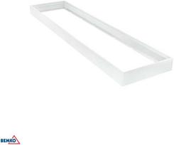 Bemko LED panelės montavimo rėmelis, baltas, 120x30cm