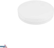 Luxmena 10-20W LED plafonas CELIA, baltas, 3000/4000K, IP54, su judesio davikliu