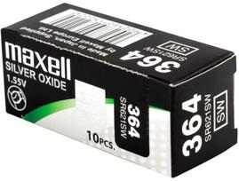 Maxell SR0621SW, vienkartinė baterija, SR60, sidabro oksidas (S), 1,55 V, 10 vnt., sagos/monetos tipo