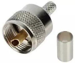 TST Opti UHF užspaudžiamas kištukas (UC1)-W/ZAC-H-155