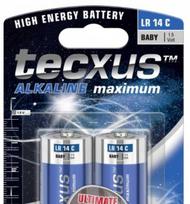 Tecxus Šarminė baterija LR14/C 1.5V 23635/2 vnt./