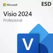 „Microsoft LIC FPP VISIO PRO 2024 ESD ALL LNG“