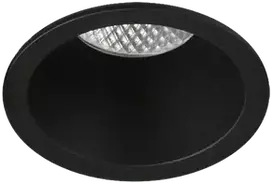 4,5W LED įleidžiamas šviestuvas KIDAL, juodas, 3000K, IP44, E3771400N