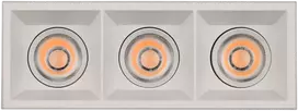36W LED įleidžiamas šviestuvas MOVE, baltas, 3000/4000K, IP44, E3984179B