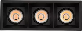 36W LED įleidžiamas šviestuvas MOVE, juodas, 3000/4000K, dimeriuojamas, IP44, E3984179NDT