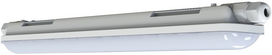 Lubinis šviestuvas 17W LED linijinis šviestuvas DAMP PROOF ECO 3TH, pilkas, 5700K, 120°, 605mm, IP65