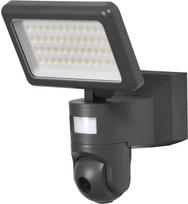 23W LED prožektorius SMART+, tamsiai pilkas, 3000K, dimeriuojamas, su judesio davikliu, kamera ir aliarmo funkcija, IP44