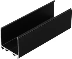3m LED juostos profilio VARIO30-08, juodas anoduotas