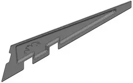 Usorteret Van der Valk - Cinkuota šoninė plokštė ValkPro+ L10° universali