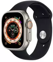 Fusion Accessories išmaniojo laikrodžio dirželis Apple Watch 2/3/4/5/6/7/8/SE/Ultra (42/44/45/49 mm) | Silikonas | juodas
