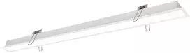 44W LED linijinis įleidžiamas šviestuvas SASA, baltas, 3000K, 1700mm, dimeriuojamas, 3917-03170-3-W-P-D4