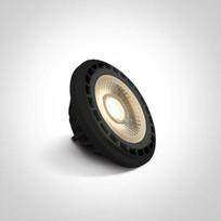 13W LED lemputė, GU10, juoda, 3000K, 7315GB/W/45