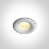 1W LED įleidžiamas šviestuvas, baltas, 3000K, 10101L/W/W