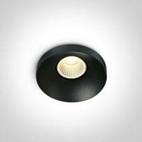8W LED įleidžiamas šviestuvas, juodas, 3000K, 10108R/B/W