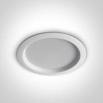 24W LED įleidžiamas šviestuvas, baltas, 3000K, 10124T/W/W