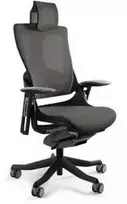 Unique Biuro kėdė Wau 2 NW41 tinklinė charcoal/juoda