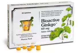 Pharma Nord Bioaktyvūs Ginkgo 60 mg tabletės N30