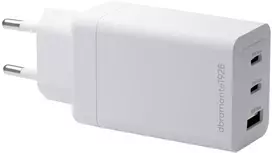 dbramante1928 IT – ES sieninis įkroviklis – 2xUSB-C 70W + 1xUSB-A – baltas, vidaus, kintamosios srovės, baltas