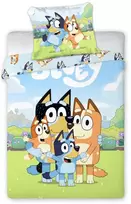 MCU Bluey Junior Patalynė 100x135 cm – 100 procentų medvilnė