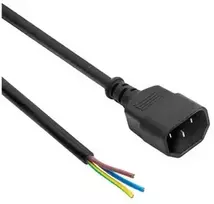 Akyga Maitinimo laidas C14 AK-OT-08C CU 3x1mm 1m