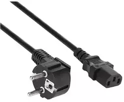 Akyga Maitinimo laidas PC CEE 7/7 / IEC C13 AK-PC-08S CU 3x1.5mm 10m