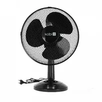 40W stalinis ventiliatorius VIENTO, juodas 3 greičių