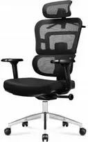 Biuro kėdė Jan Nowak Ergonominis juodas biuro krėsas AXIS (5907367514025)