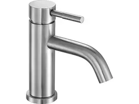 Fala Nerūdijančio plieno vonios maišytuvas, vienos svirties, inox spalvos, 17.5 cm aukščio, vonios praustuvei