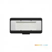 150W LED pramoninis šviestuvas MULTILUXO, juodas, 4000K, IP65