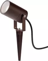Įsmeigiamas lauko šviestuvas AKRON, bronzos sp., 1xGU10, IP54