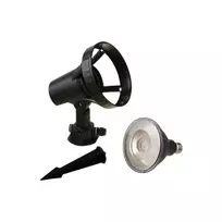 15W LED įsmeigiamas lauko šviestuvas GRUBB, juodas, 4000K, IP44