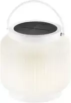 1,2W LED pastatomas lauko šviestuvas su saulės baterija ROBIN, baltas, dimeriuojamas, IP54