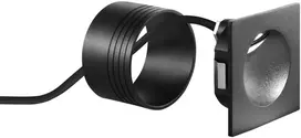 3W LED lauko įleidžiamas šviestuvas ONYX, juodas, 4000K, IP54