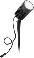 30W LED įsmeigiamas lauko šviestuvas HAYDON, juodas, CCT, IP67