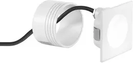 3W LED įmontuojamas fasado šviestuvas laiptų apšvietimui ONYX, baltas, 3000K, IP54