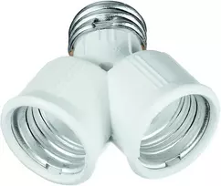 Adapteris E27-2E27