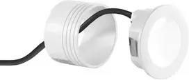 3W LED įmontuojamas fasado šviestuvas laiptų apšvietimui ONYX, baltas, 3000K, IP54