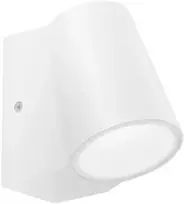 6W LED lauko sieninis šviestuvas SINTESI, baltas, 4000K, IP44
